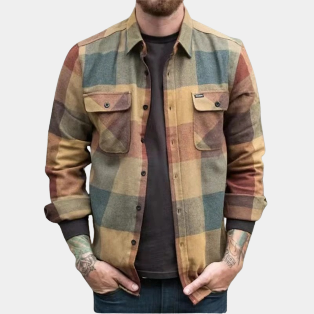Ethan | Elegante Camicia da Uomo Calda e Confortevole 1