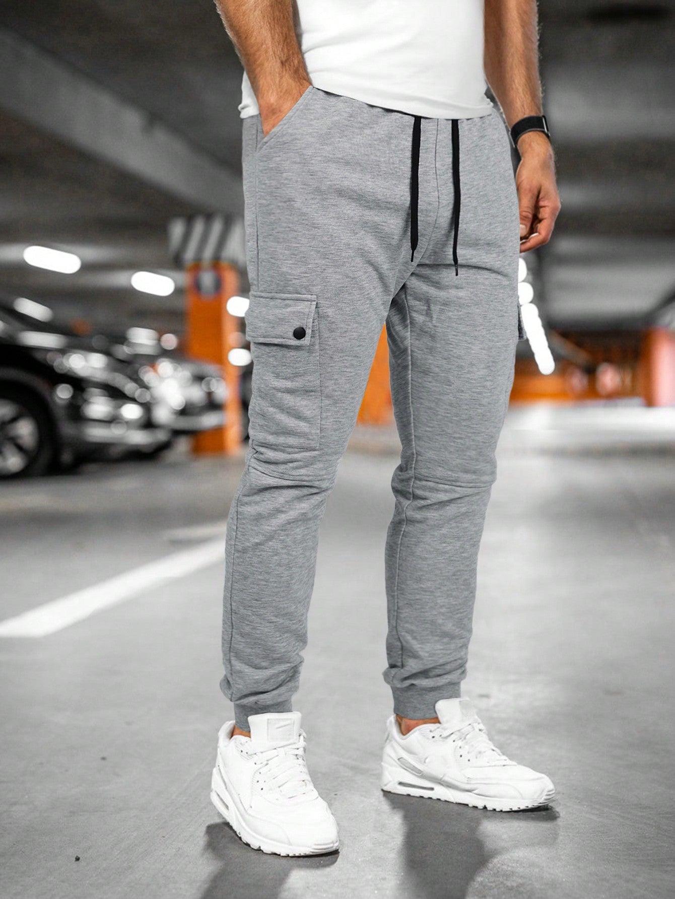 Ethan | Moderni Pantaloni della Tuta con Tasca 2