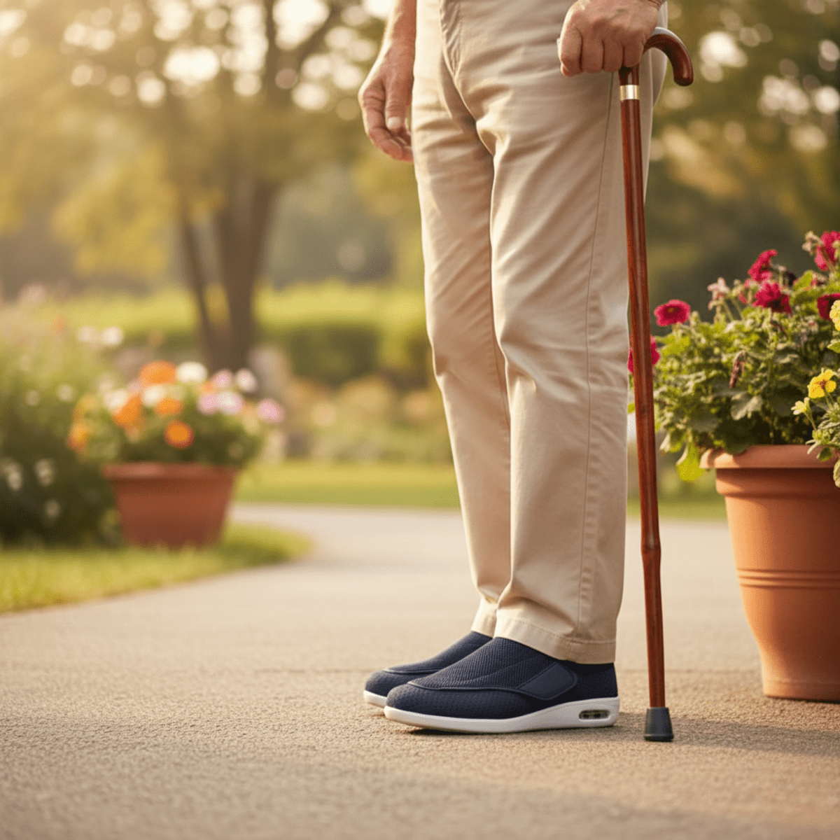 Ethan | Scarpe Per Diabetici Comode Con Soletta In Memory Foam E Design Ampio 3