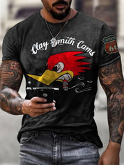 Ethan | Stampa Unica T-Shirt Uomo Casual 1