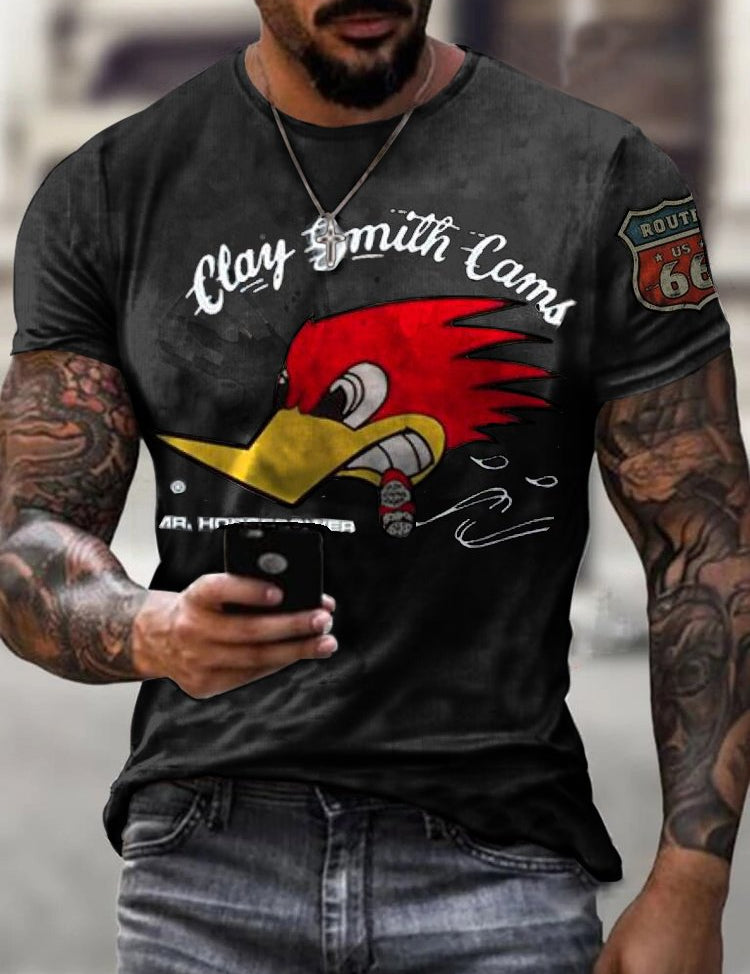 Ethan | Stampa Unica T-Shirt Uomo Casual 1