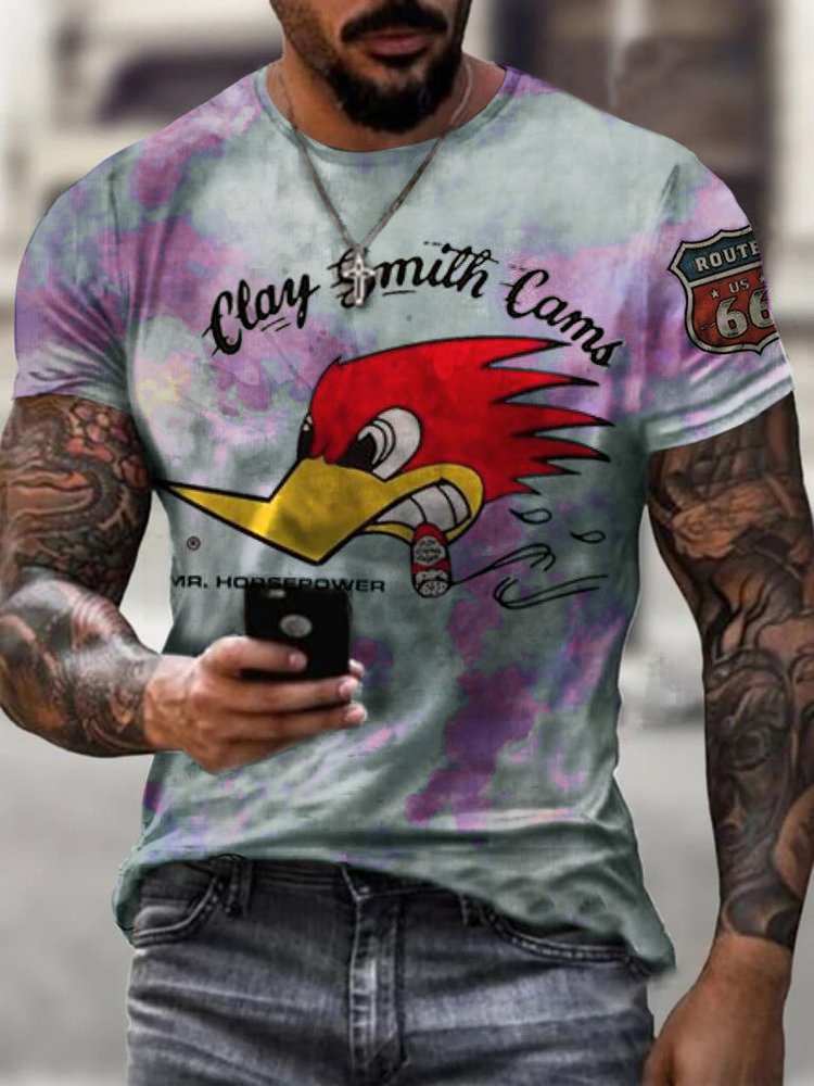 Ethan | Stampa Unica T-Shirt Uomo Casual 11