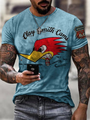 Ethan | Stampa Unica T-Shirt Uomo Casual 2
