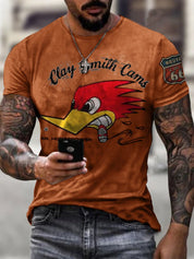 Ethan | Stampa Unica T-Shirt Uomo Casual 3