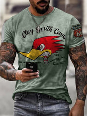 Ethan | Stampa Unica T-Shirt Uomo Casual 4