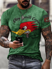 Ethan | Stampa Unica T-Shirt Uomo Casual 6
