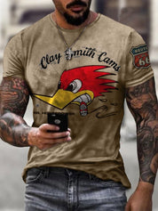 Ethan | Stampa Unica T-Shirt Uomo Casual 7