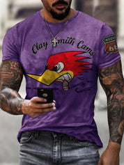 Ethan | Stampa Unica T-Shirt Uomo Casual 8