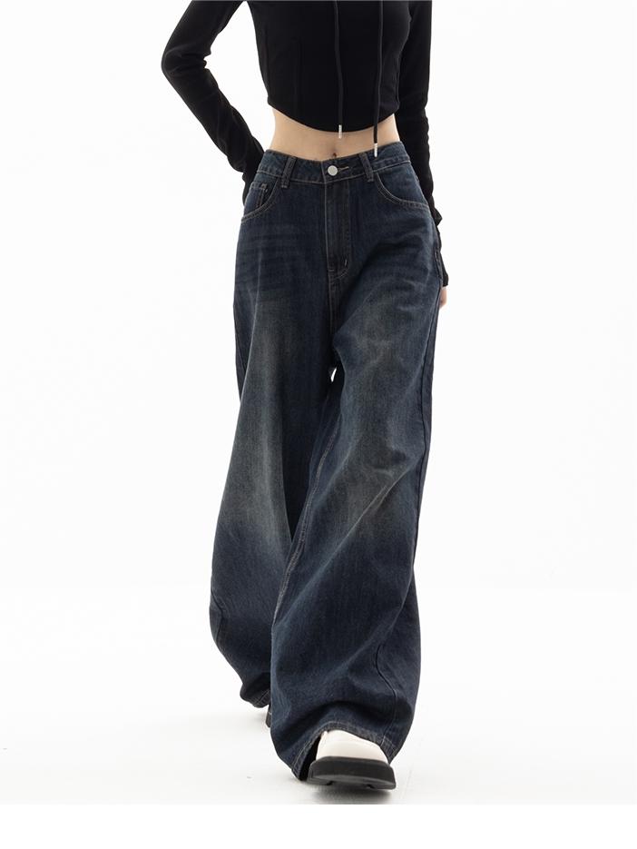 Ethan | Vintage Boyfriend Jeans Larghi Effetto Lavato Donna 1