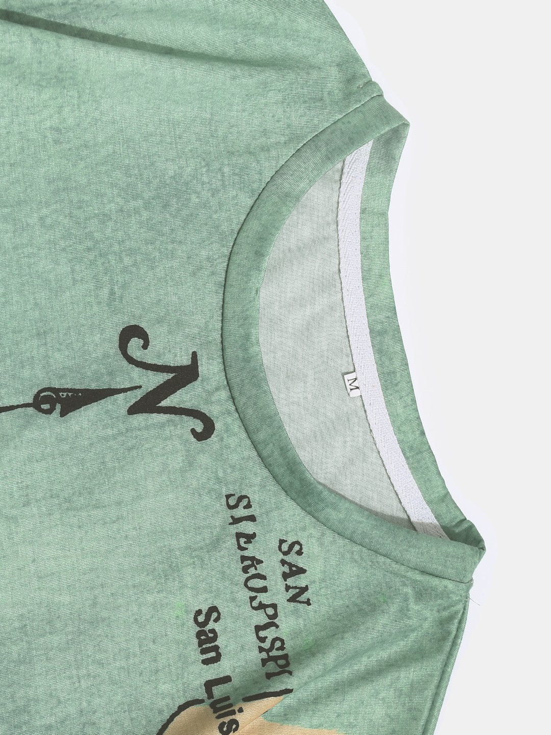 Ethan | Vintage Casual T Shirt Uomo con Stampa Olio Motore 4