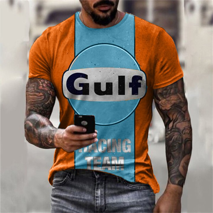 Ethan | Vintage Graphic T-Shirt Da Uomo Manica Corta 1