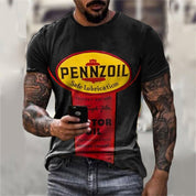 Ethan | Vintage Graphic T-Shirt Uomo Con Stampa Unica 1