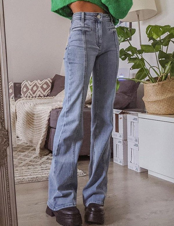 Ethan | Vintage High Waist Flared Jeans 1