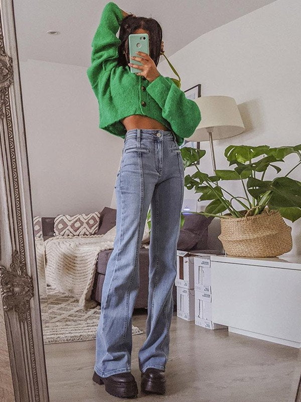 Ethan | Vintage High Waist Flared Jeans 4