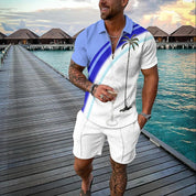Ethan | Vintage Summer Polo And Shorts Set 4