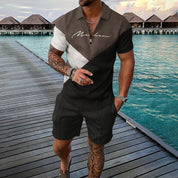Ethan | Vintage Summer Set con Polo e Pantaloncini 1