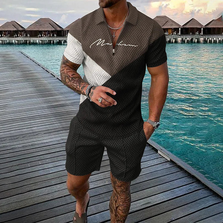 Ethan | Vintage Summer Set con Polo e Pantaloncini 1
