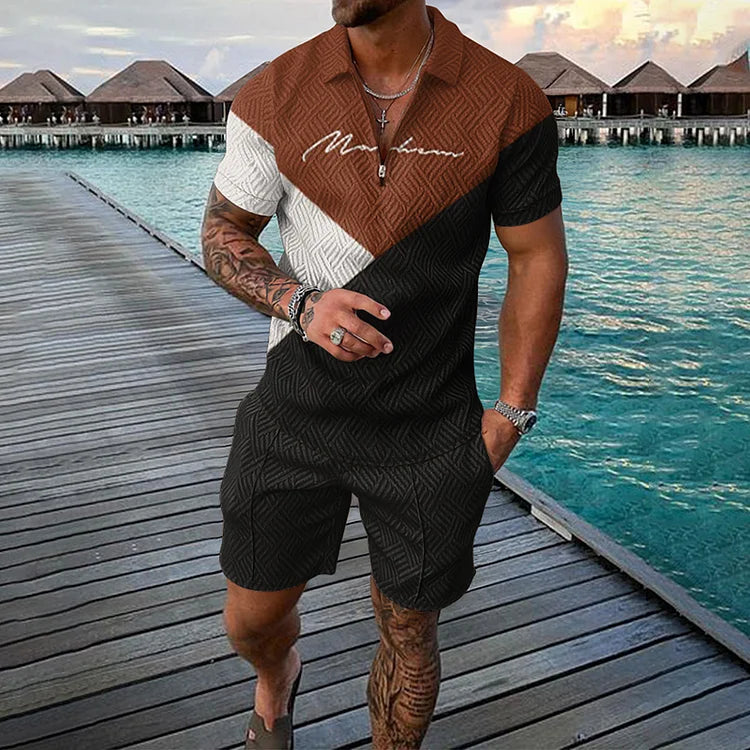 Ethan | Vintage Summer Set con Polo e Pantaloncini 2