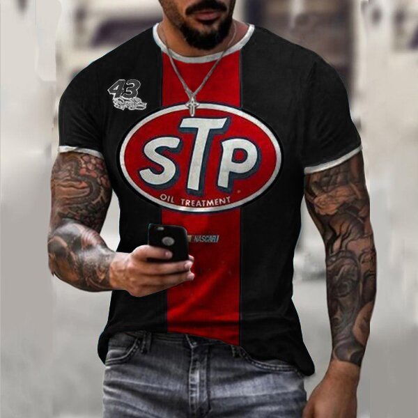 Ethan | Vintage Unisex Motorcycle Oil T-Shirt 1