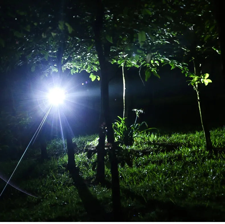 Faro LED Impermeabile | Lampada Frontale Potente con Zoom Regolabile | Leggera e Resistente per Avventure Notturne 6