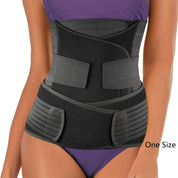Fascia Post Partum 3 in 1 | Supporto Regolabile per Addome e Vita | Comfort e Recupero Veloce per Mamme 0
