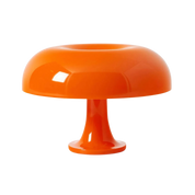 FungoLuce | Elegante Retro PVC Table Lamp for Cozy Spaces 0