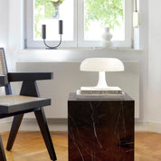 FungoLuce | Elegante Retro PVC Table Lamp for Cozy Spaces 4