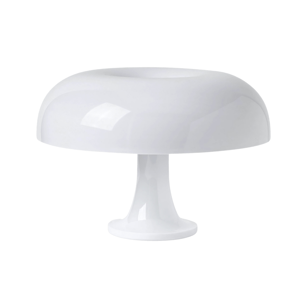 FungoLuce | Elegante Retro PVC Table Lamp for Cozy Spaces 5