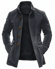 Roberto | Elegante Strutturato Cappotto Invernale a Coste