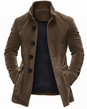 Roberto | Elegante Strutturato Cappotto Invernale a Coste