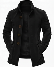 Roberto | Elegante Strutturato Cappotto Invernale a Coste