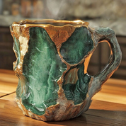 Geode Collection | Tazza da Caffè Traslucida con Design Unico | Elegante e Durevole per Momenti di Stile 0
