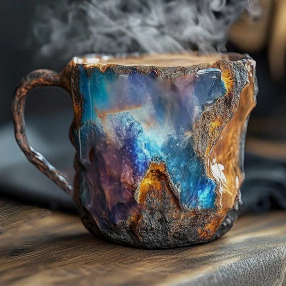 Geode Collection | Tazza da Caffè Traslucida con Design Unico | Elegante e Durevole per Momenti di Stile 6
