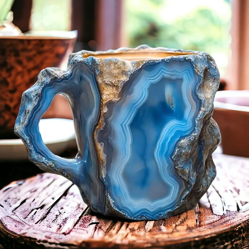 Geode Collection | Tazza da Caffè Traslucida con Design Unico | Elegante e Durevole per Momenti di Stile 8