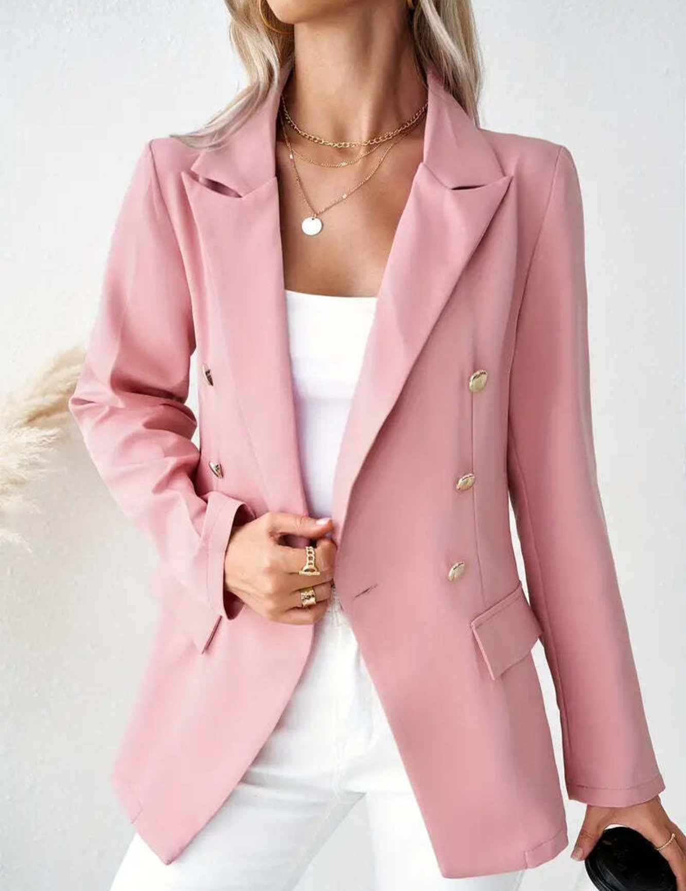 Giada | Elegante Blazer Lungo Donna, Versatile e Chic 1