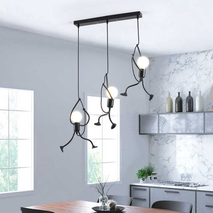 GiocosaLight | Unica Retro Colorata Lampada a Sospensione per Interni 1