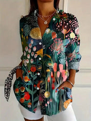 Ilaria | Elegante Blusa Colorata e Versatile per Donna 2