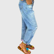 Jeans Baggy Donna | Comfort e Design alla Moda | Versatili per Ogni Occasione 1