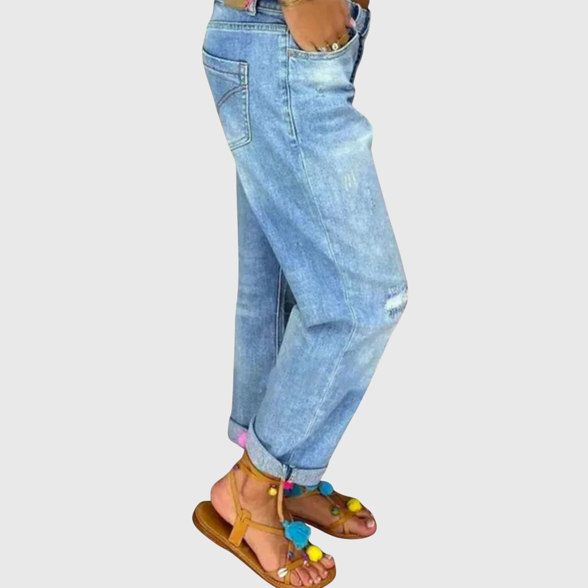 Jeans Baggy Donna | Comfort e Design alla Moda | Versatili per Ogni Occasione 1