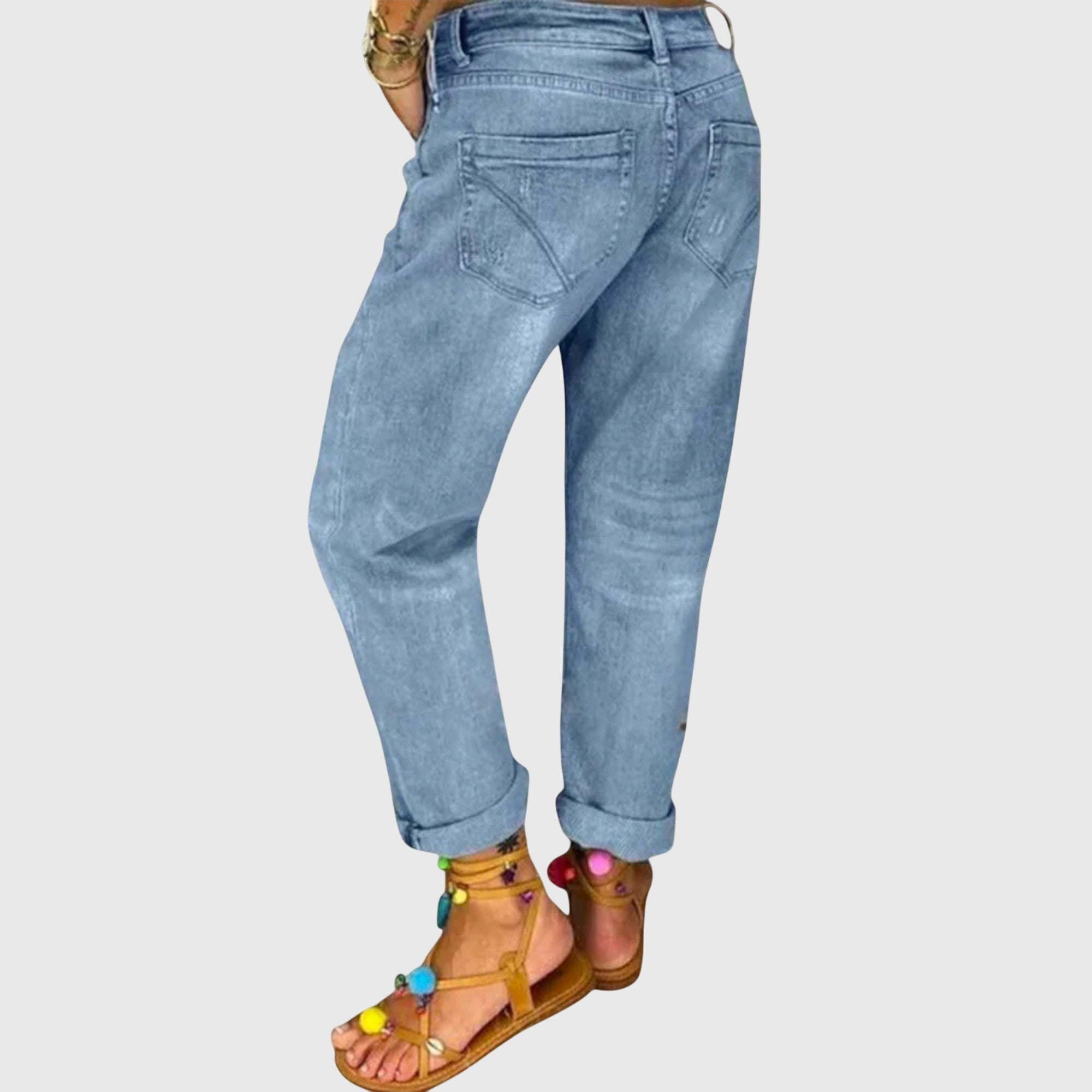 Jeans Baggy Donna | Comfort e Design alla Moda | Versatili per Ogni Occasione 2