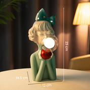 LegnoLuce | Elegante Artigianale Lampada da Tavolo in Tessuto e Legno 10
