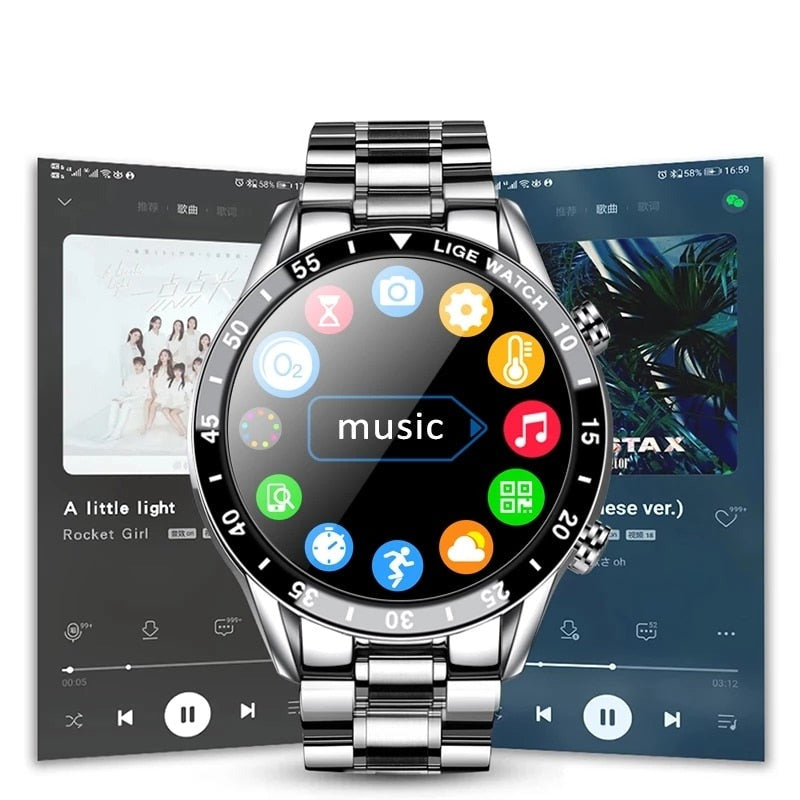 Liam | Elegante Smartwatch Multifunzionale con Monitoraggio Sportivo 2