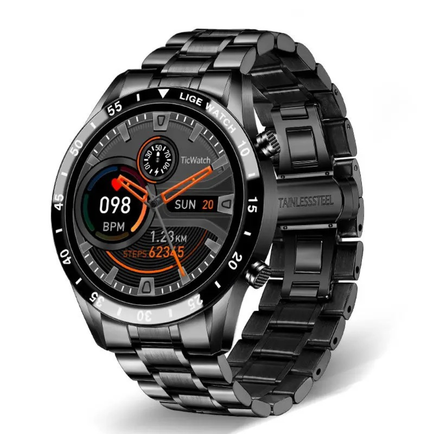 Liam | Elegante Smartwatch Multifunzionale con Monitoraggio Sportivo 5