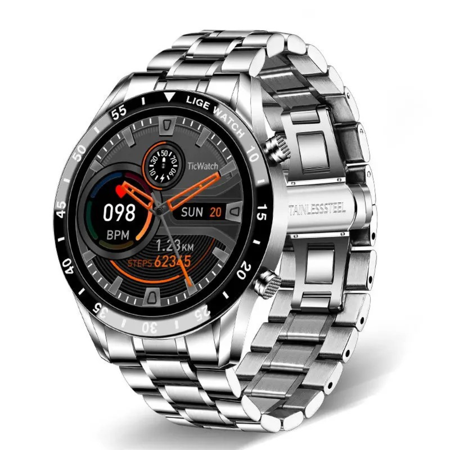 Liam | Elegante Smartwatch Multifunzionale con Monitoraggio Sportivo 6