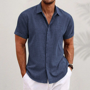 Liam | Leggera Camicia Estiva in Lino da Uomo 0