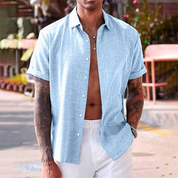 Liam | Leggera Camicia Estiva in Lino da Uomo 3