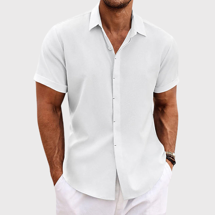 Liam | Leggera Camicia Estiva in Lino da Uomo 5