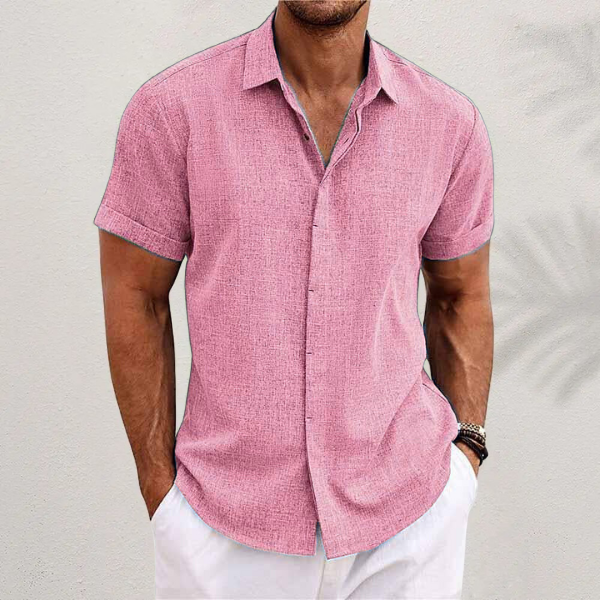 Liam | Leggera Camicia Estiva in Lino da Uomo 7