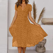 Livia | Elegante Abito A Linea Con Scollo A V Per Donna 4