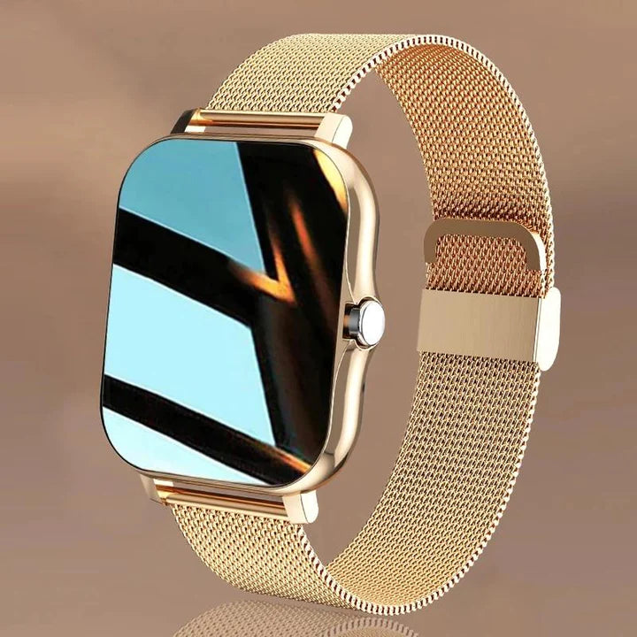 Loredana | Elegante Orologio Digitale da Donna Multifunzionale Rosa Oro 0